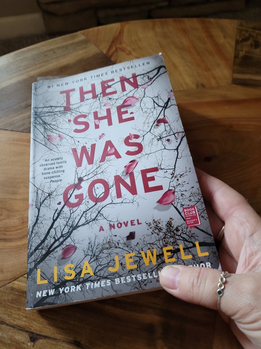Just finished reading our #bnarrowhead Book Club pick for Tuesday, September 27th! Holy cow! I hope to see you all there.  6pm! #lisajewell #booksellerrecs #crazy #fanforlife