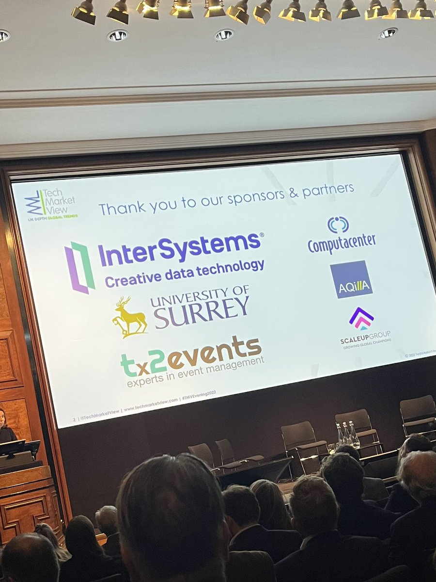 Looking forward to hearing more about the vision of the future in technology at this evenings @TechMarketView dinner  #tmvevening2022 #aqilla <a href="/aqillauk/">Aqilla</a>
