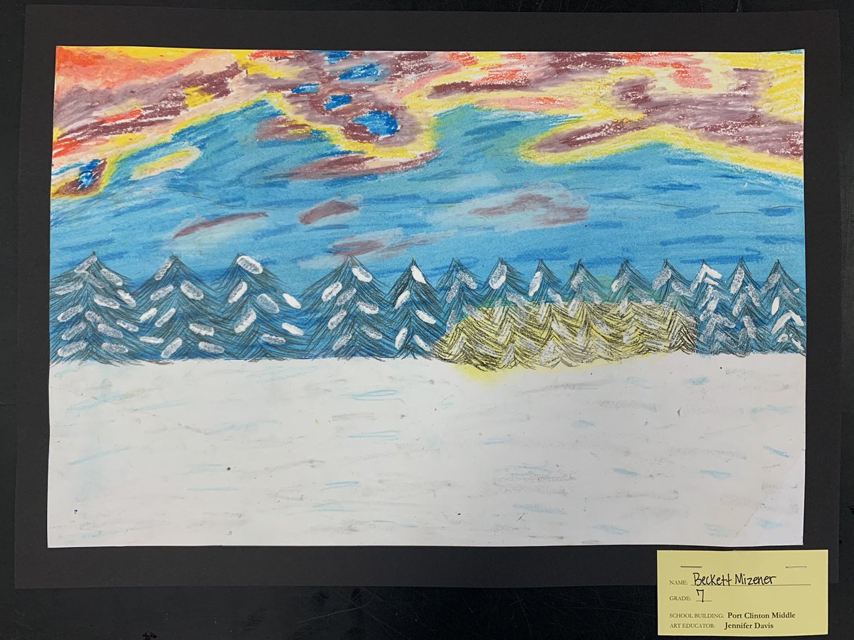 portclintonms's tweet photo. More middle school art! https://t.co/p1HqxbtJrp