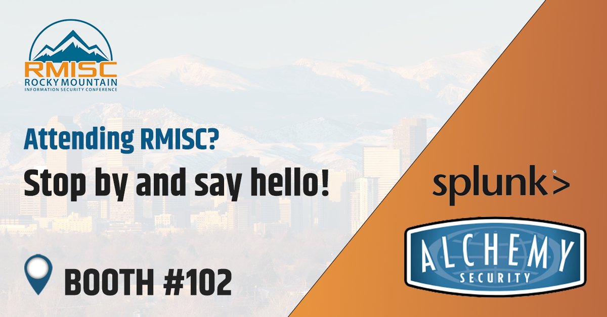 It's been an amazing week so far at <a href="/The_RMISC/">Rocky Mountain Information Security Conference</a>. We're enjoying getting to meet people and connect in-person with leaders in this industry.

If you haven't yet, make sure to stop by and see us at Booth #102 today and Friday! #rmisc2022 #rmisc #informationsecurity #cybersecurity