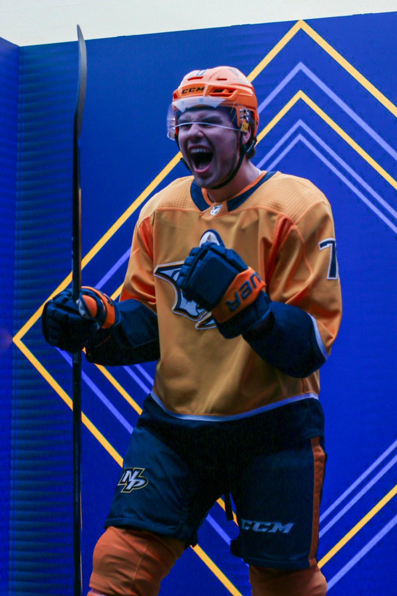 PredsNHL's tweet image. WE PLAY HOCKEY ON MONDAY AT BRIDGESTONE ARENA 

&amp;gt;&amp;gt; nhl.com/predators/tick…