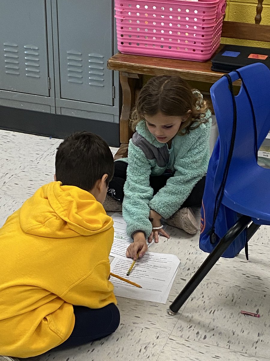 katherinecleary's tweet photo. #oneStray is whatβs happening!!! Experts teaching a partner who becomes an expert and goes back βhomeβ to teach their original group! YES!!!! π ππ» @teachingwithmsf @NatcherElem https://t.co/axxhRn4jIH