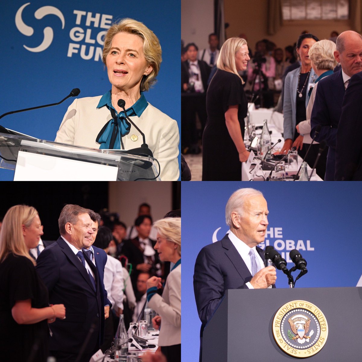 #TeamEurope pledged over €4.3bn at @GlobalFund event, convened by @POTUS.

We fought COVID-19 decisively. Let’s put same energy in eradicating AIDS, malaria & TB - #FightForWhatCounts!

🇪🇺 is committed to improving the lives of all, leaving no one behind.
#EUGlobalHealthStrategy