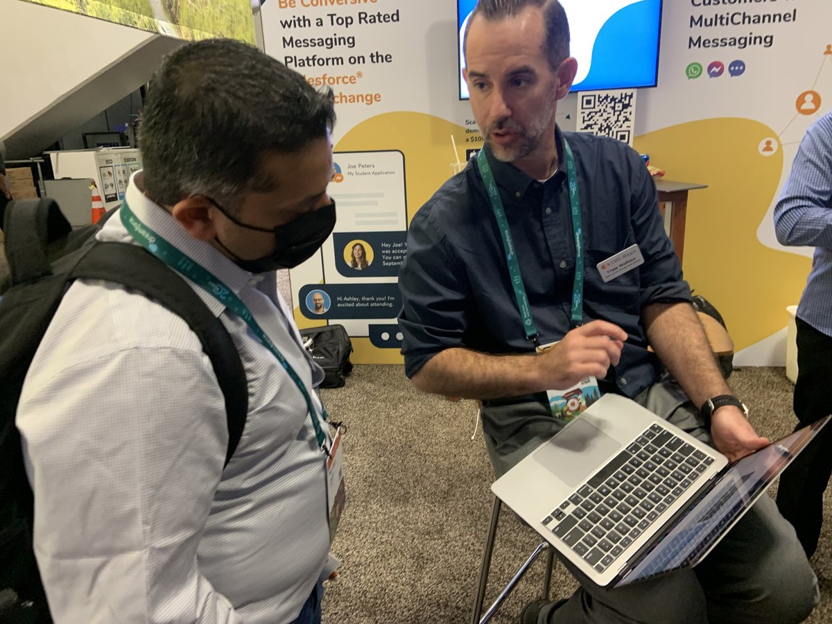 smsmagic's tweet photo. @Dreamforce #df22 #dreamforce #smsmagic #beconversive https://t.co/NqqqU3bthv