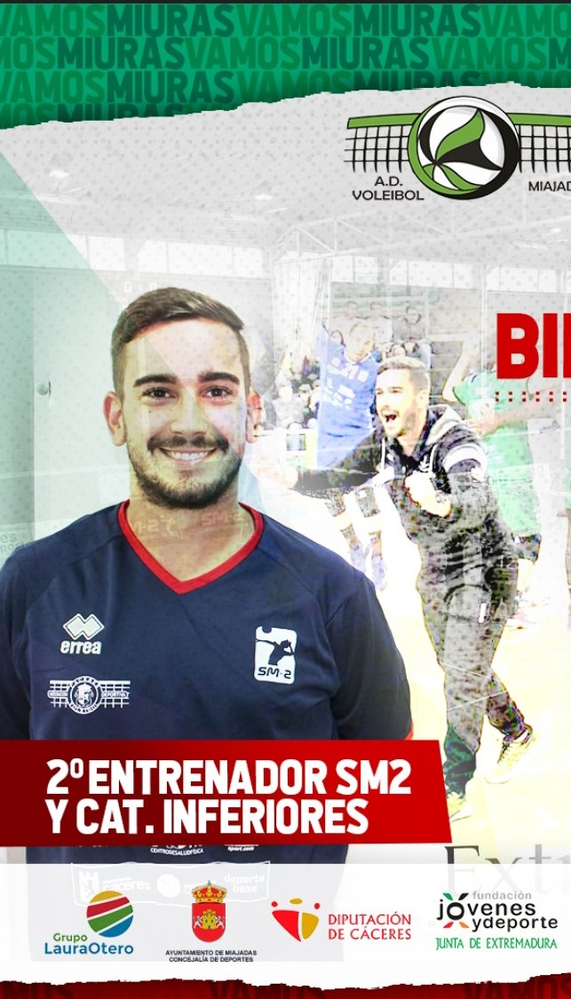 advoleibolmiaja's tweet photo. 🔴 Hoy nos gustaría despedir a Fran de este club. Darte mil gracias por todo los que nos has aportado tanto deportivamente como persona. 🔴 

¡¡ MIL GRACIAS FRAN !!

#grupolauraotero #ADVM #sm2 #AyuntamientodeMiajadas #diputaciondecaceres https://t.co/auiqgOojEi