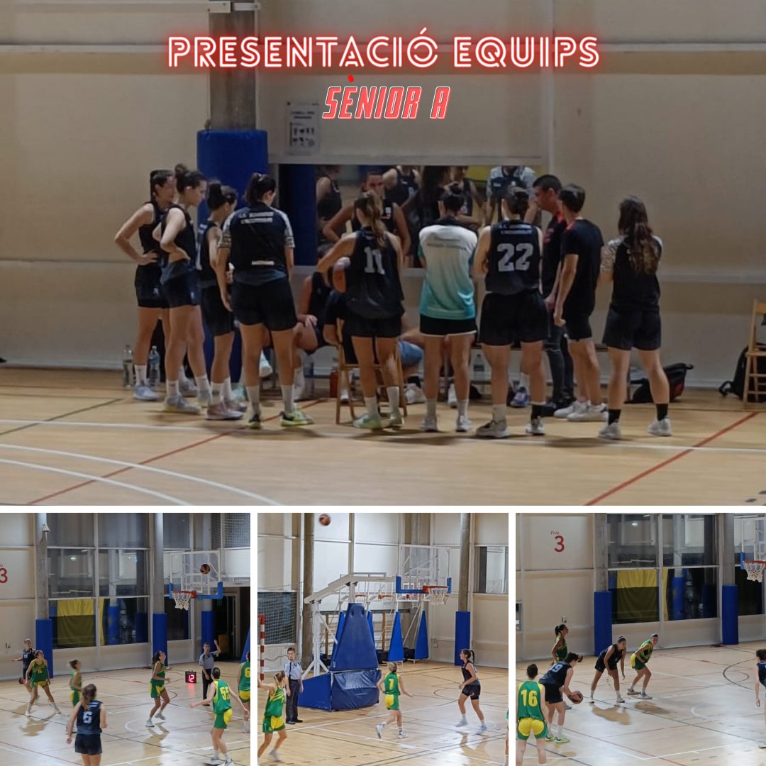 Ha arribat el moment! Us presentem al Sènior A! El nostre equip principal torna aquest cap de setmana per donar-li canya a la competició. Aquesta temporada s'ha renovat tot l'staff tècnic i gran partit del vestuari, amb una barreja de veteranía i joventut molt interessant.
