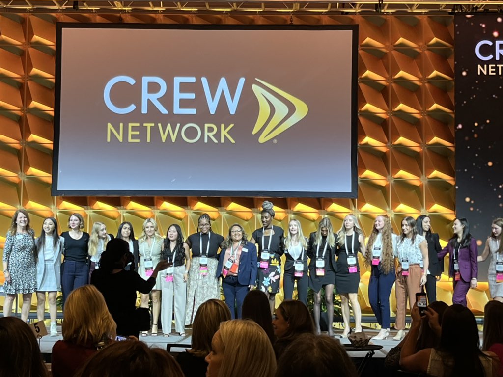 Proud to support <a href="/CREW_Network/">CREW Network</a> Foundation and the future of #CRE Congrats to these scholars! #crewconvention #crewomen