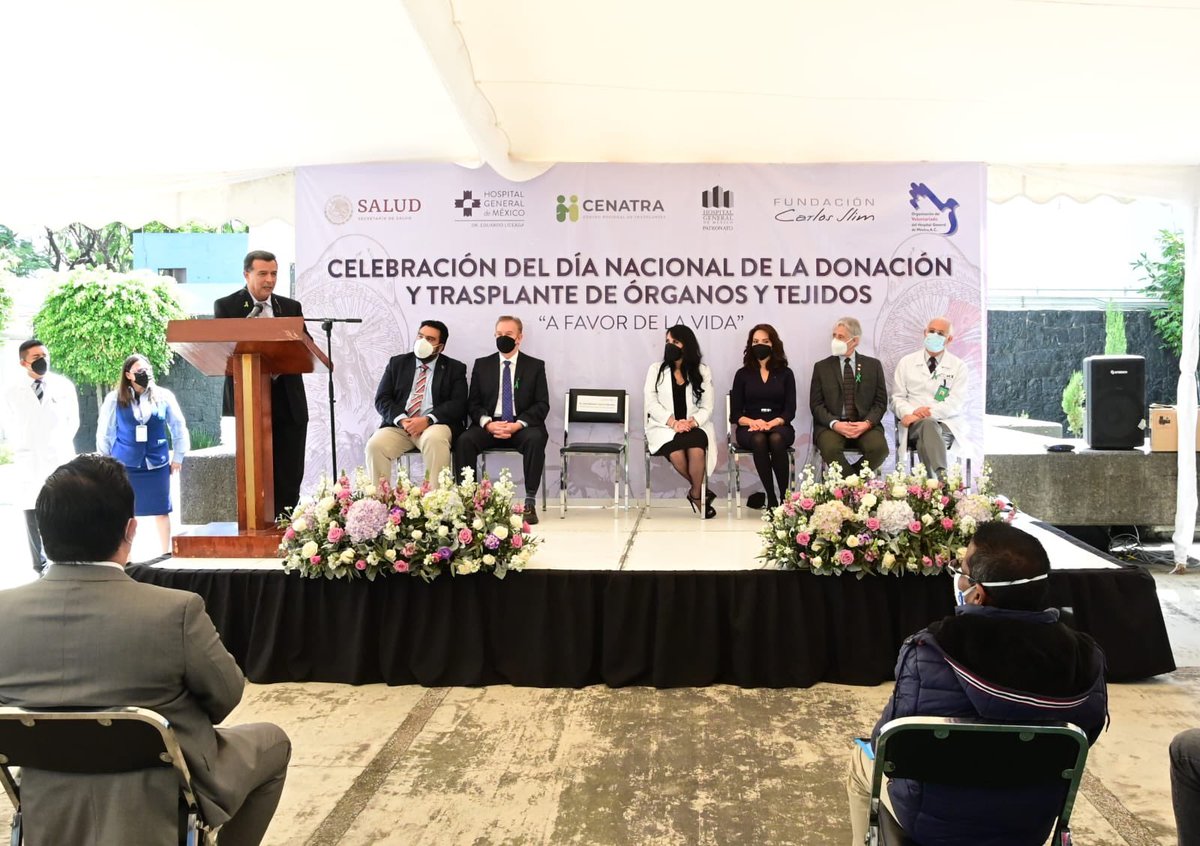 SSalud_mx's tweet photo. México cuenta con un Sistema Nacional de #DonaciónYTrasplantes apegado a la Ley General de Salud, que permite realizar estos procedimientos con equidad y transparencia: José Salvador Aburto, #CENATRA https://t.co/5VqCSvqnA3