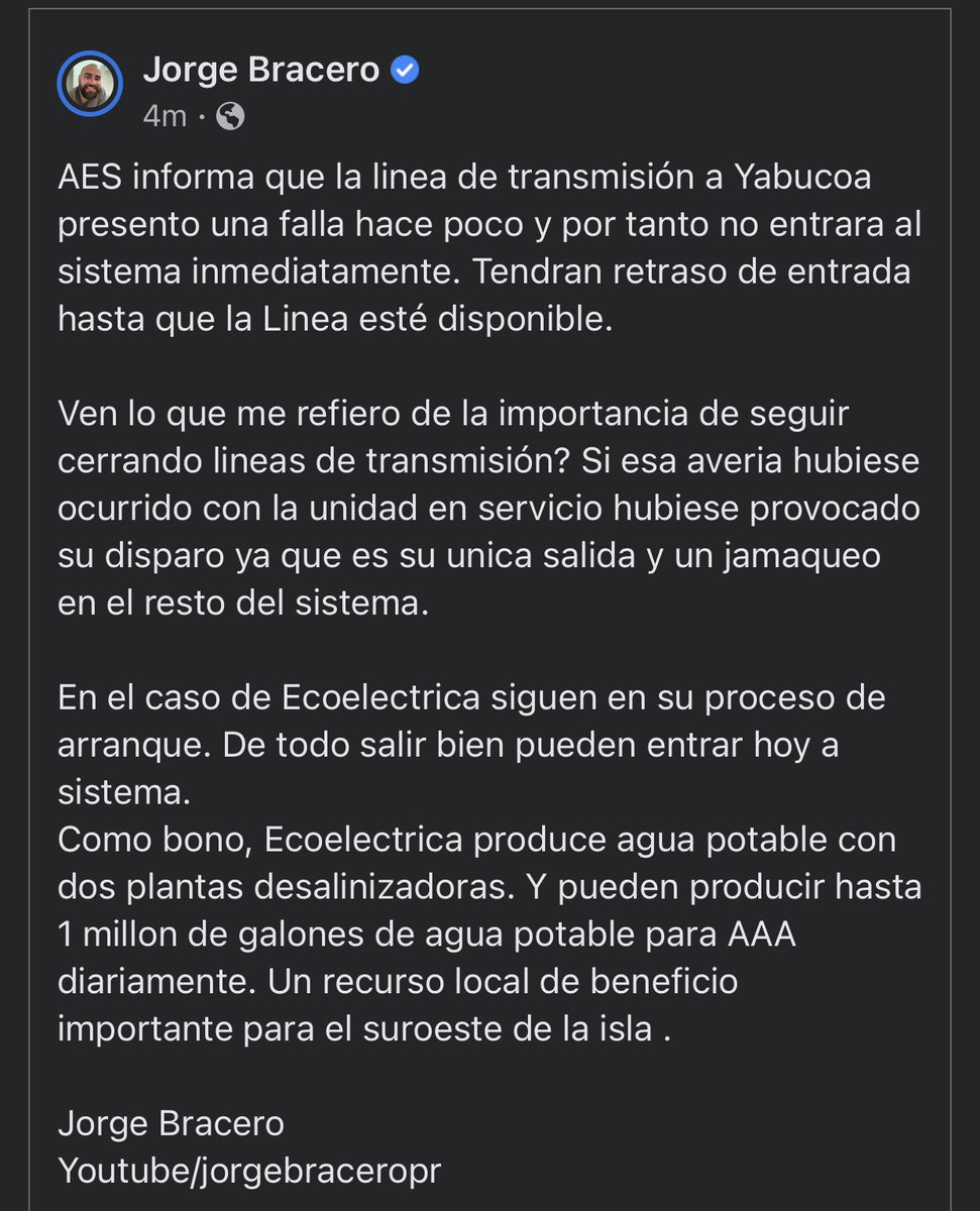 JorgeBraceroPR's tweet photo. Update entrada de AES y Ecoelectrica https://t.co/e7F5X80jnm