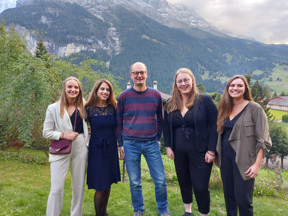 mar_pappa's tweet image. After 3 years, @TsiairisLab and the whole @FMIscience was finally back in Grindelwald for the #FMIAM2022 ! Exciting talks and poster sessions combined with the beautiful views of the swiss Alps! #conference #Science #phdlife
