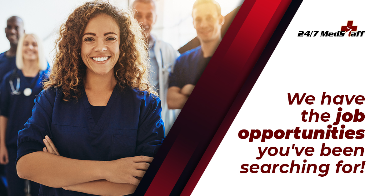 247medstaff's tweet photo. Autumn is officially here! Ready to FALL in love with a new job opportunity? 🍂

Our team at 24/7 MedStaff is ready &amp; prepared to find you the best job possible based on your skills &amp; experience. 

Browse our open roles below to get started 

https://t.co/IIJ8Gq7OG7 https://t.co/69BwywMT50