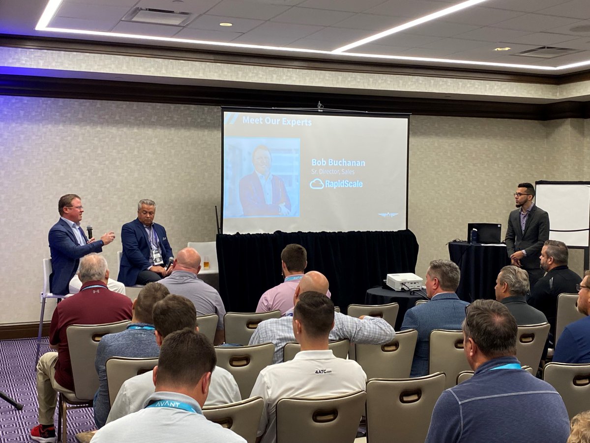 Rapid_Scale's tweet photo. We had an incredible time at @Avant_CCC Special Forces Summit 2022! 

👉 Inspirational and insightful speakers
👉 How to break through with cloud
👉 Valuable time with our partners
👉 So. Much. FUN!

We're ready to head into the final stretch of the year together! #evolocity https://t.co/uR4Z3Uhtkr