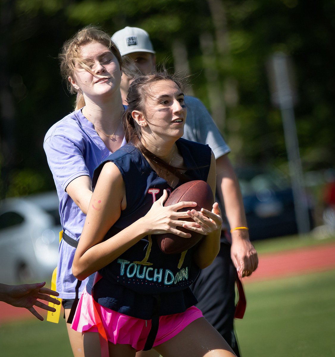 UAwilmington's tweet photo. This past weekend we hosted our annual Flag Football game with Salesianum School. All proceeds benefit Salsthon which supports local charities. Over 200 students and faculty members participated, having fun while raising money! @Salesianum #UAServiam #UAUpperSchool #Salsthon https://t.co/GJ68BSKvJe