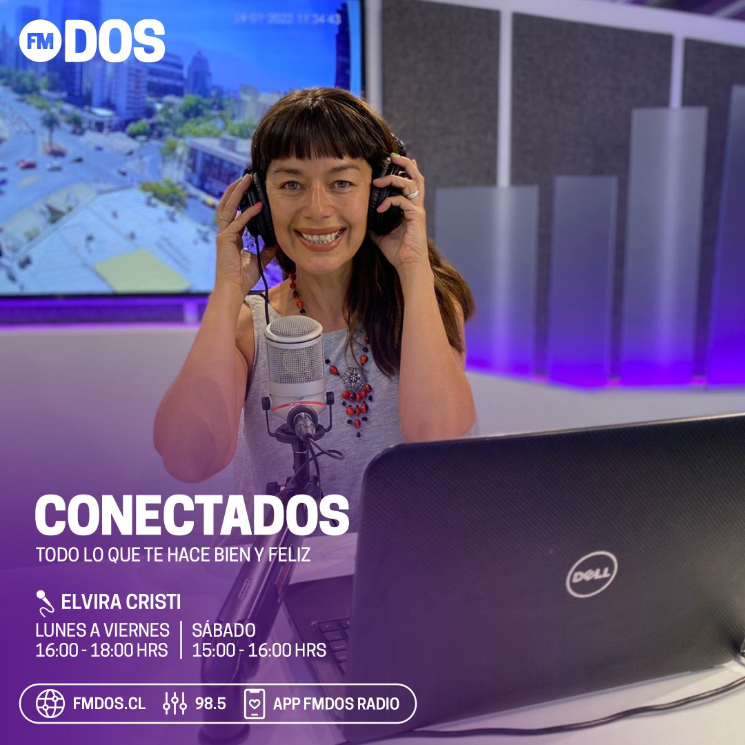 FMDOS's tweet photo. ¡Viernes, viernes, viernes! @Elviracristi te da la bienvenida a #Conectados 💚 el programa verde de FMDOS, donde tenemos un #VersusMusical dedicado a Chayanne para que votes en Instagram y escuches a la ganadora en la 98.5 y en https://t.co/vDcdCfgOFA 💞
📷: FMDOS https://t.co/fK9cbjL43C
