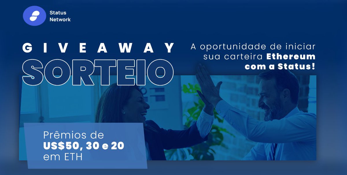 ‼️💰 Quer ganhar até US$50 em ETH? É muito fácil!

✅Basta seguir nosso perfil <a href="/ethstatus_br/">Status Brasil</a>

Realizaremos um #sorteio no próximo dia 10 de outubro. 

O #prêmio será de US$100 em ETH para 3 ganhadores. 
$50, $30, $20 para o 1º, 2º e 3º colocados respectivamente. 🚀🤑