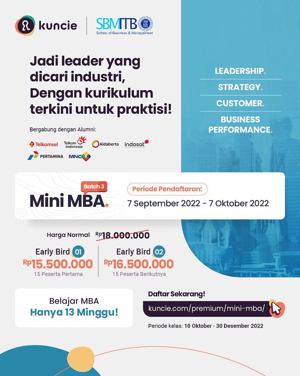 kuncie_id's tweet photo. [HADIAH GAJIAN]

Hidup terasa indah kalo abis gajian, beli kelas untuk investasi jangka panjang, eh malah dapet hadiah juga!

Syaratnya gak sesyulit lupakan Reyhan, kok! Tunggu apa lagi? Klik disini, ya https://t.co/3Srj4Xc0GI https://t.co/IX7IFHkSrV
