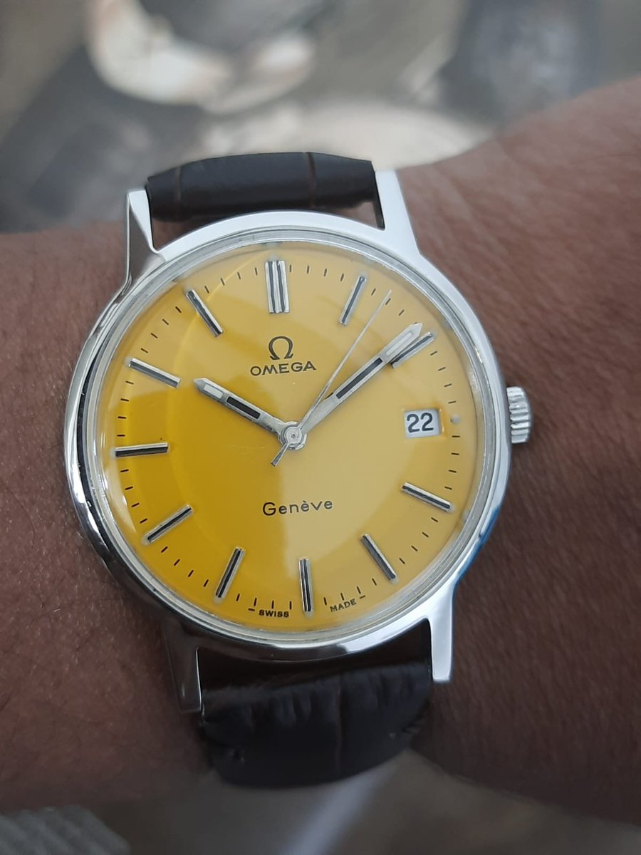 wrist_men's tweet photo. #forsale Pre-Owned Omega Geneve 1030 Manual Winding #wristwatch 

#omegawatch #geneve #vintageomegawatch #seamaster #seamasterdeville #watchesofinstagram #watchfam #instapost #watchcollector #speedmaster #omega #wristwatch #watchaddict #vintagewatches #omegalovers https://t.co/hlc2zUDJDg