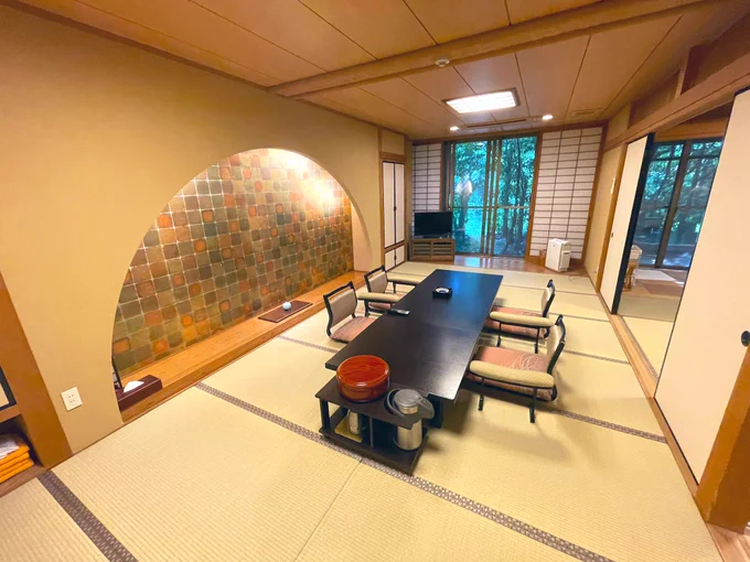 温泉旅行すごい楽しかった 