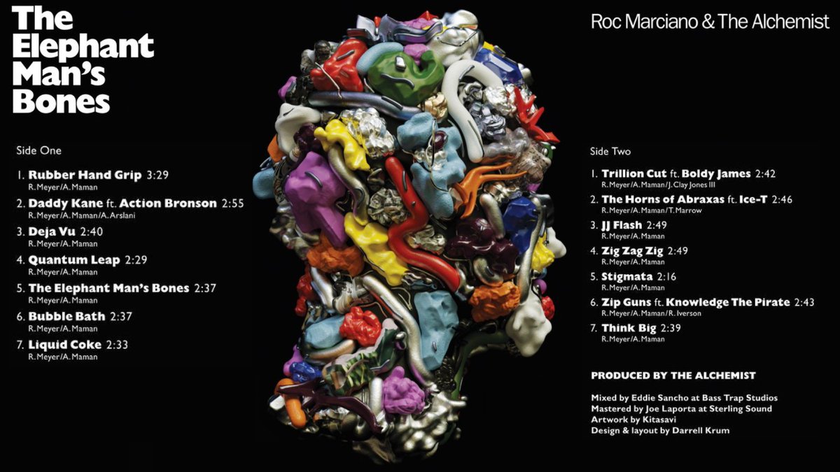 From across two US coasts, <a href="/rocmarci/">ROC MARCI</a> and our client <a href="/Alchemist/">Alchemist Type Beat</a> collaborate on their new 14-track album titled "The Elephant Man's Bones". Read more from an article by <a href="/NPR/">NPR</a>! 🐘🦴

ow.ly/PTqt50KICaV