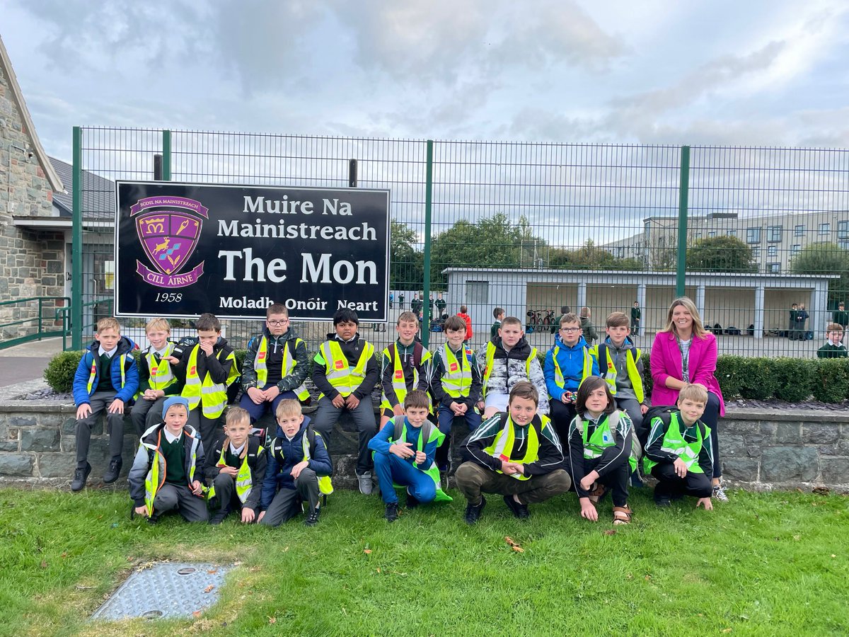 monkillarney's tweet photo. Great to have so many boys taking part in National WOW Day yesterday as part of the @GreenSchoolsIre #WalkToSchool22 https://t.co/p8J7zp0Bwj