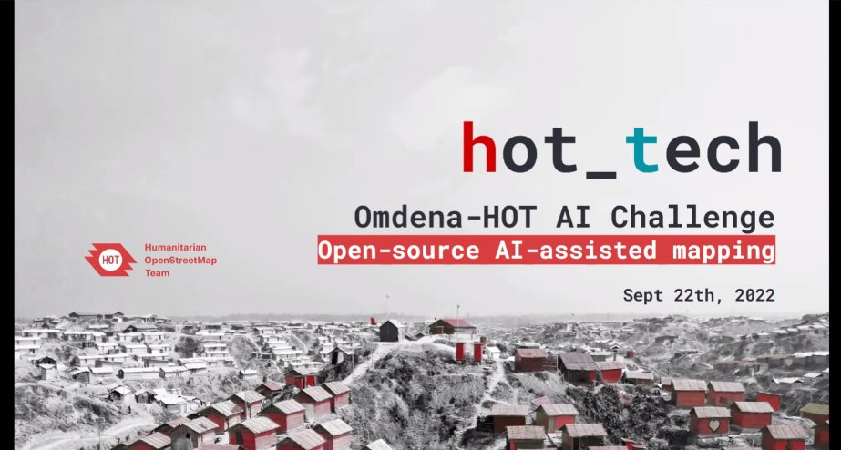 HOT tech team (@hotosm_tech) on Twitter photo Happening now! We are very excited about the start of the Al challenge for Disaster Management with <a href="/OmdenaAI/">Omdena #AI</a> today! Our colleague <a href="/OmranNajjar/">Omran Najjar</a> is presenting now to over 50 participants! Happening now! We are very excited about the start of the Al challenge for Disaster Management with <a href="/OmdenaAI/">Omdena #AI</a> today! Our colleague <a href="/OmranNajjar/">Omran Najjar</a> is presenting now to over 50 participants!