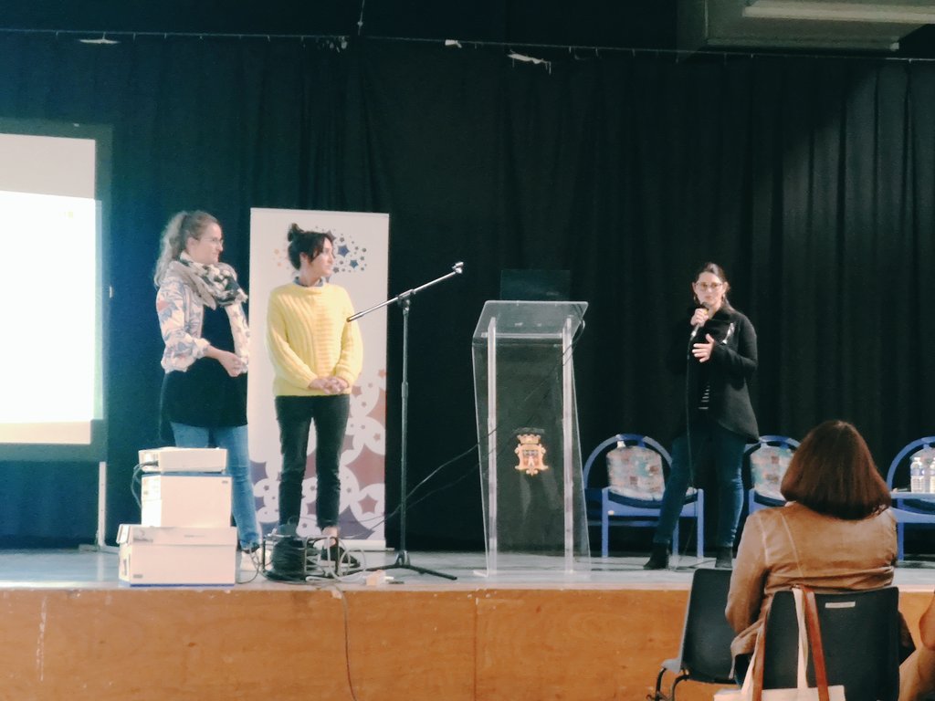 Un trio de représentantes de l'Adapei 27 
❓Quand un patient refuse la contention ❌