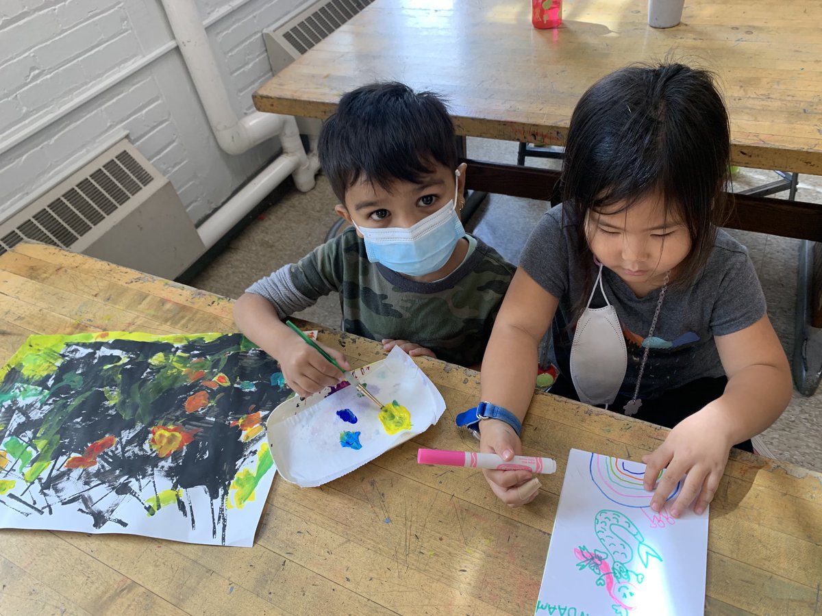 Look at these Young Five artists!!