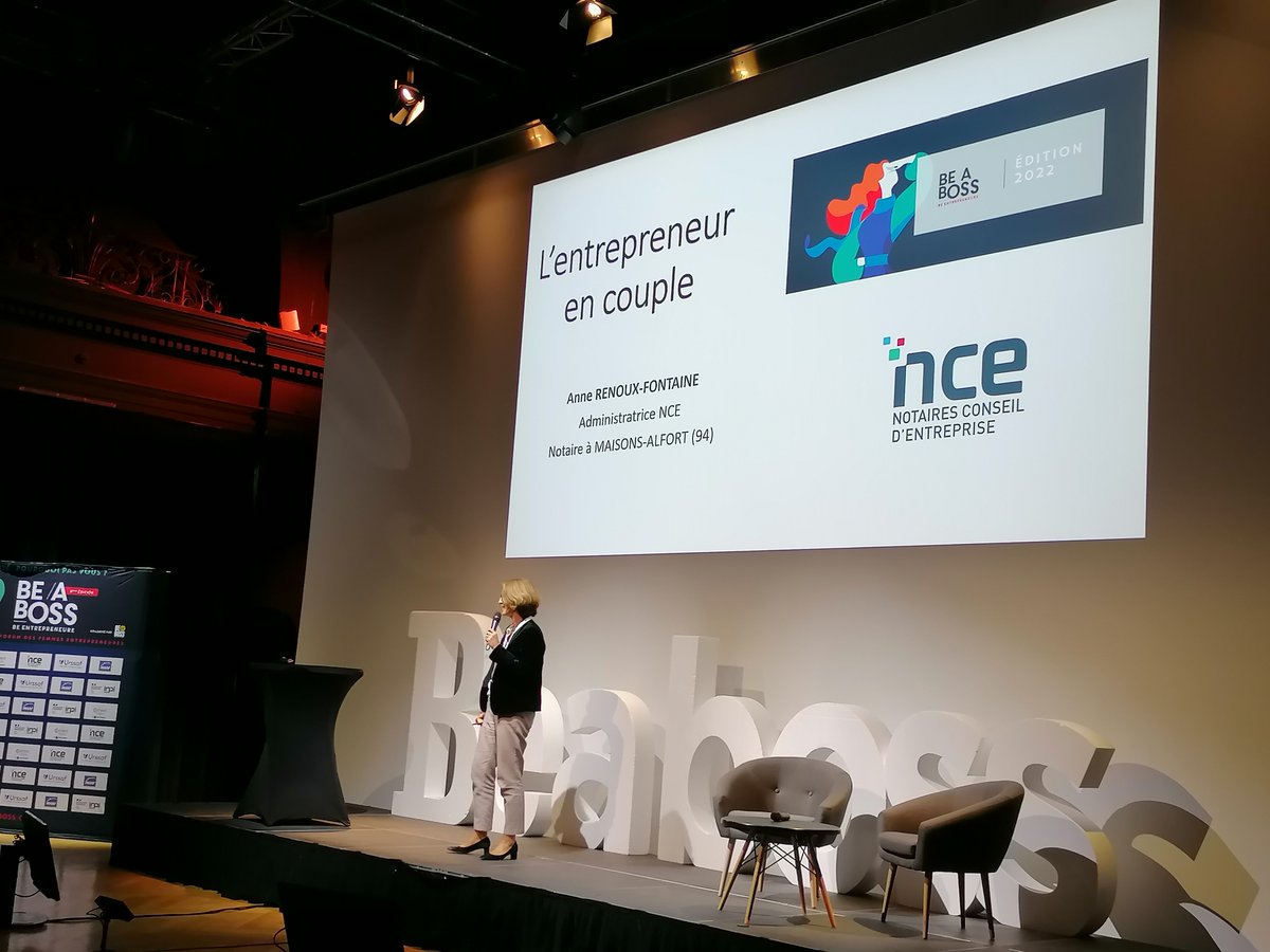Au tour de @AnneRENOUXFONTAINE, Notaire à Maisons-Alfort NCE, de s’exprimer sur : l’entrepreneur(e) en couple. 

<a href="/Beaboss_mag/">Be a Boss</a>