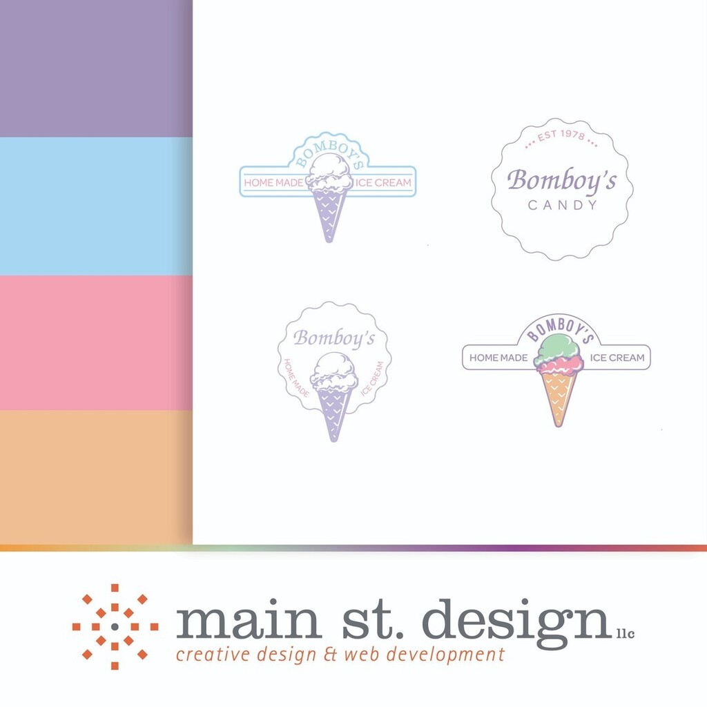 MainStTweet's tweet photo. Happy #tbt! We are highlighting one of our favorite #summertime #treats as we get ready for the #candy #season. While updating the #iconic Bomboy's Candy #website we had the chance to #refresh their #logo to be more web-friendly!

Check out the full site… https://t.co/dpFYuhscZv https://t.co/cJsLiGJswX