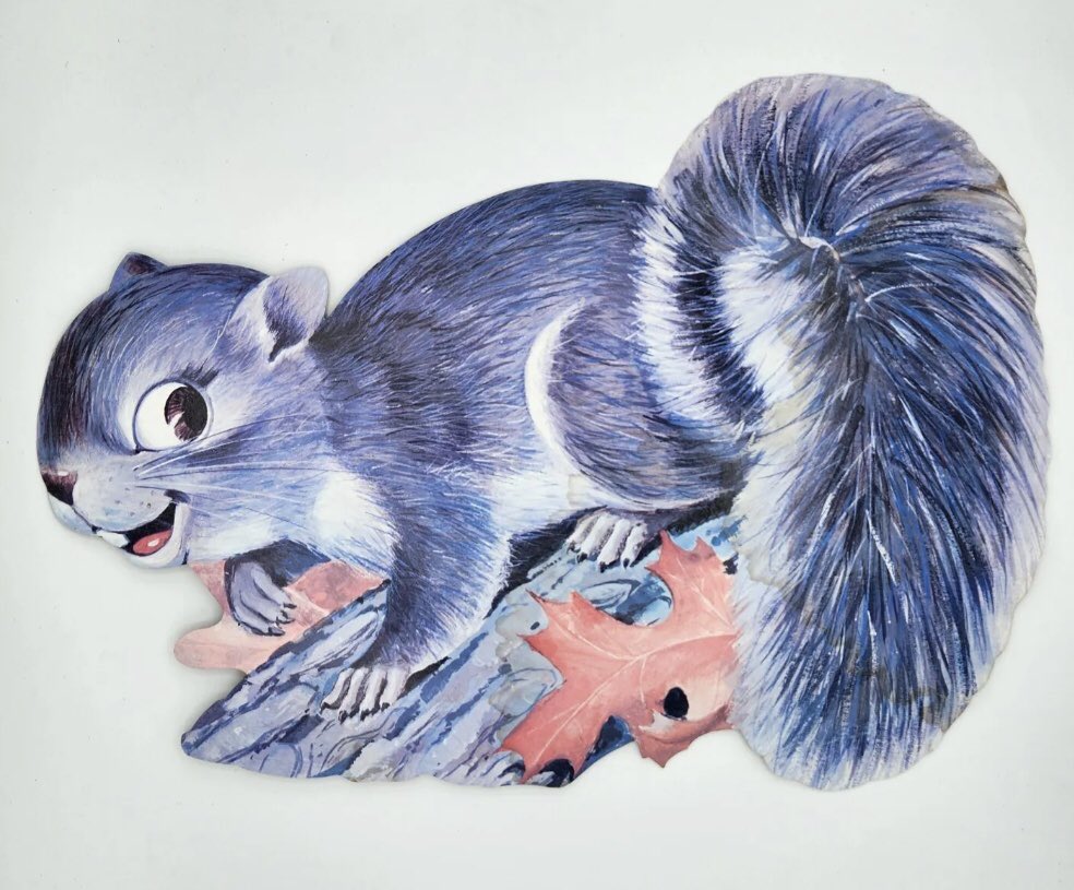 Lolly_Squirrel's tweet photo. Autumn is Squirrel’s favorite season! Go nuts… #FirstDayOfFall #HappyAutumn #thursdayvibes #vintagediecut #exuberantsquirrel #squirreltwitter #squirrelscrolling https://t.co/LoQGKzBdbt
