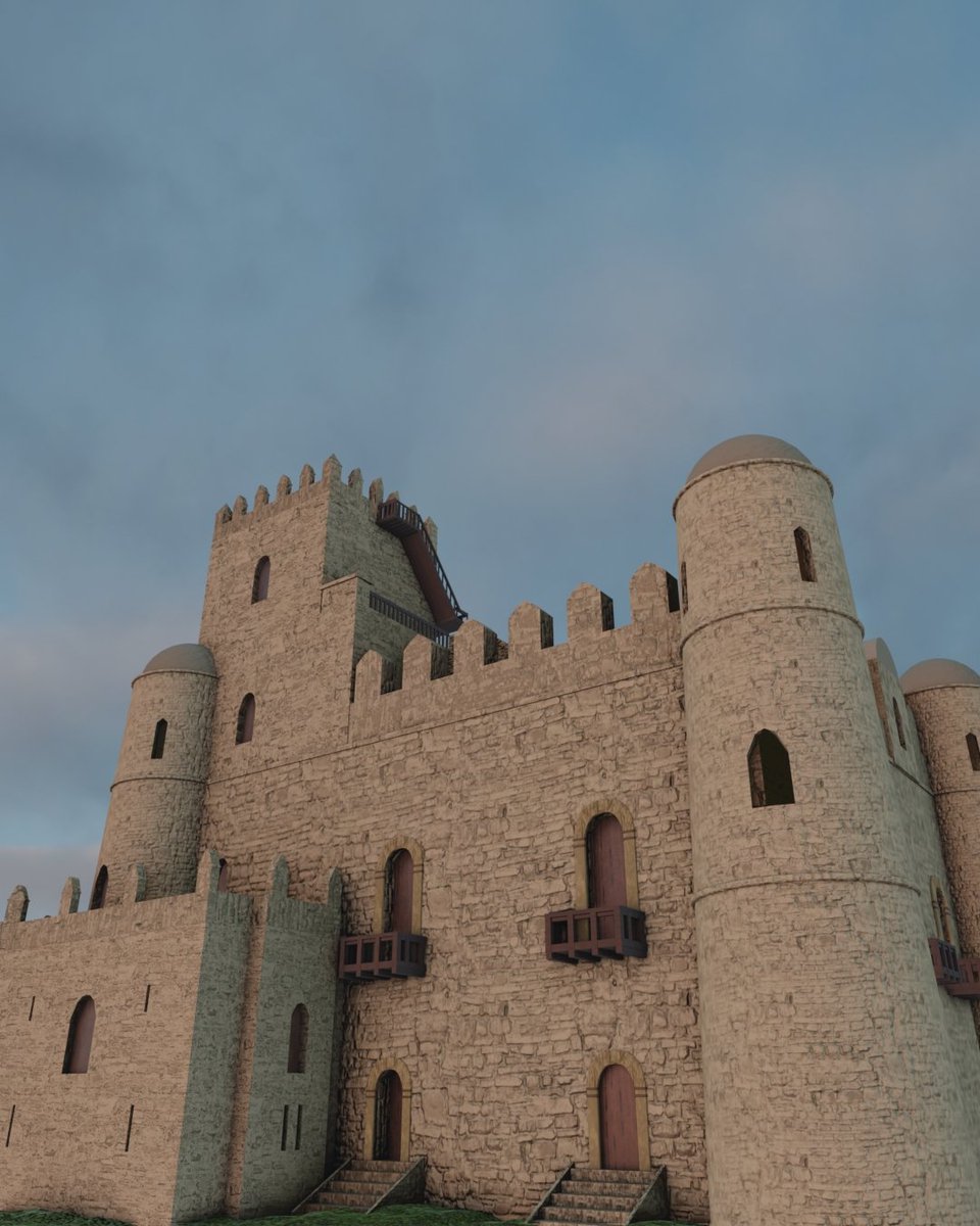 nate_graphics's tweet photo. I tried to create the 3d model of the #Fasiledes Fortress which was built In the 16th century in #Gonder, #Ethiopia. The fortress-city of Fasil Ghebbi was the residence of the Ethiopian emperor Fasilides and his successors. https://t.co/1vg9rF81oc