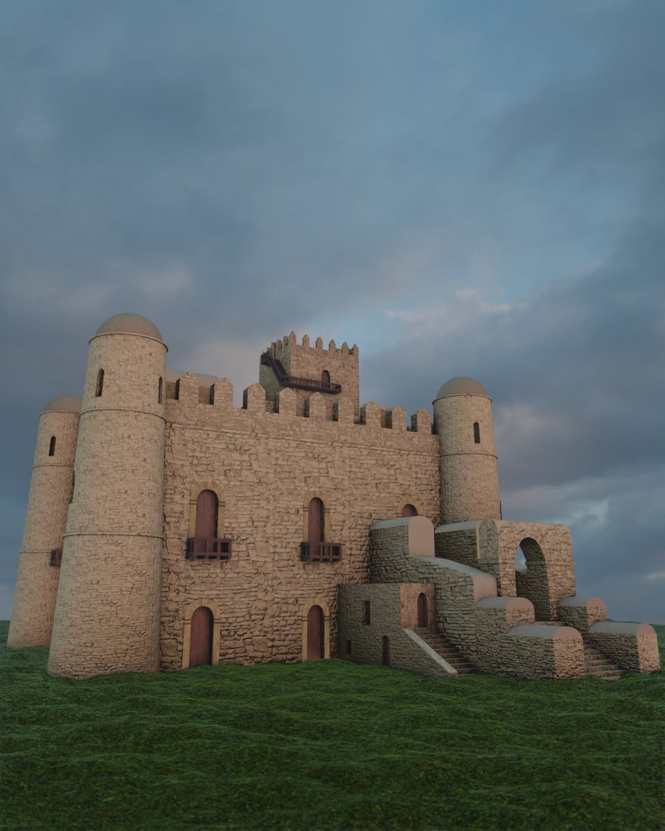 nate_graphics's tweet photo. I tried to create the 3d model of the #Fasiledes Fortress which was built In the 16th century in #Gonder, #Ethiopia. The fortress-city of Fasil Ghebbi was the residence of the Ethiopian emperor Fasilides and his successors. https://t.co/1vg9rF81oc