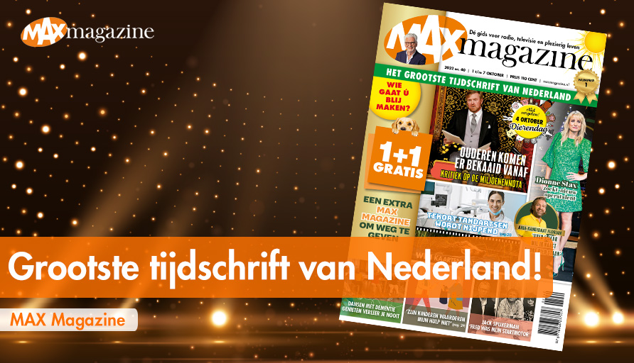 Uit cijfers van het Nationaal Onderzoek Multimedia blijkt dat MAX Magazine het grootste tijdschrift van Nederland is met een printoplage van 218.774 stuks!  🥳 #tijdschrift #magazine