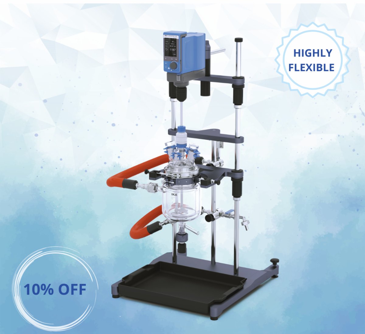 IKA_Oxford's tweet image. The EasySyn 💙

It&apos;s your last chance to take advantage of IKA&apos;s new reactor system for chemical or aqueous synthesis at 10% off! Grabs yours before our Q3 specials offers end next week 👌

SHOP NOW 👉 conta.cc/3LDA0H5

#ikaworldwide #reactorsystem #lifescience #chooseika