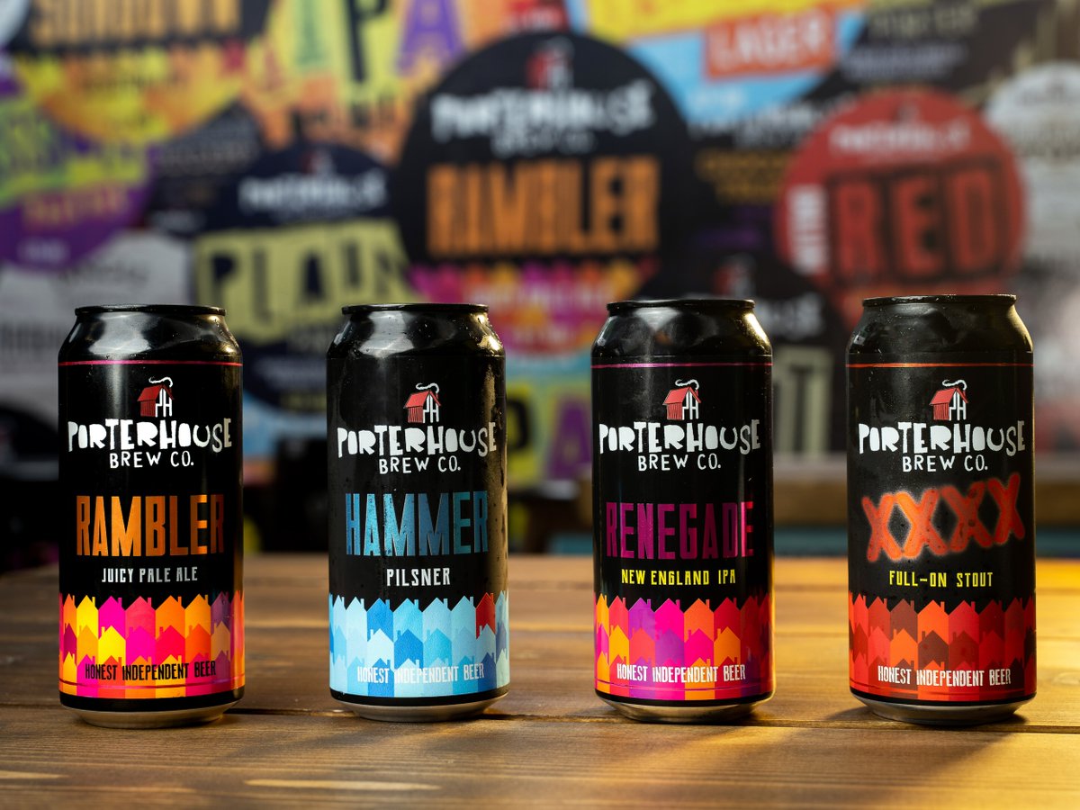 Our mixed cases are a great introduction to #PorterhouseBrewCo beers and make a great gift for the craft beer lover in your life 🍺