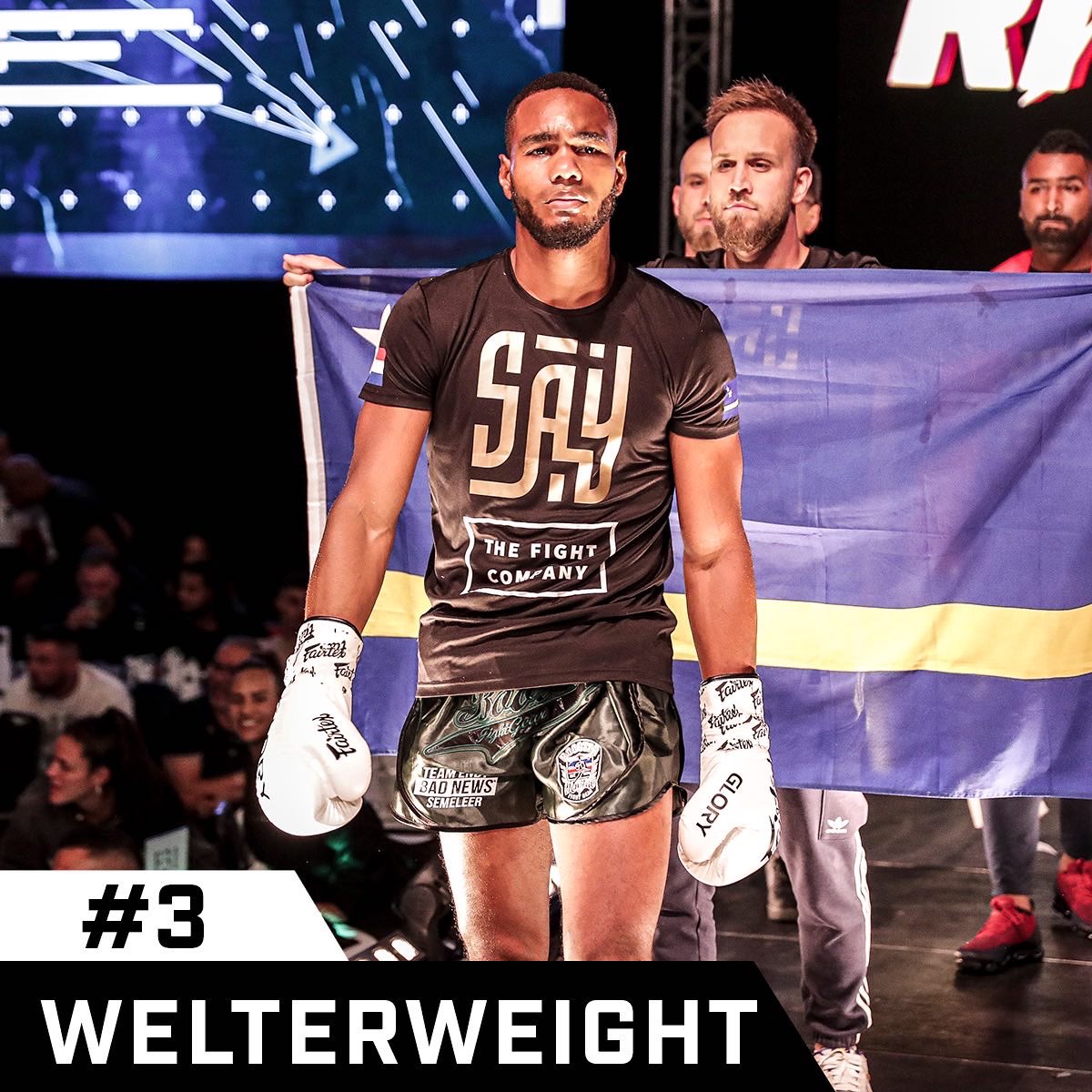 GLORY_WS's tweet photo. Endy Semeleer and Ibrahim El Bouni join their respective divisions top-five after #GLORYRivals2! https://t.co/VRMhYQ5ZjN
