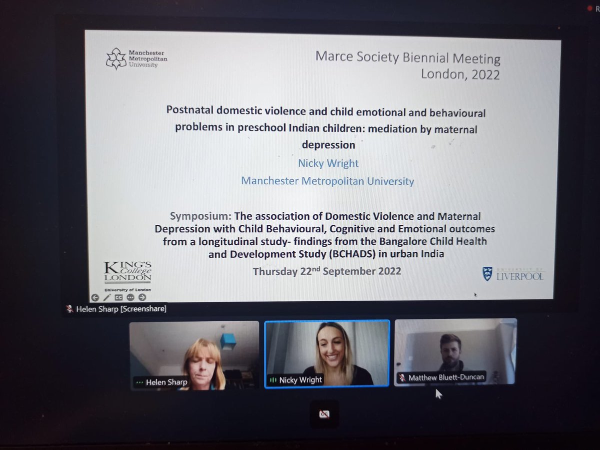 Nicky Wright (@nickywright67) on Twitter photo Presenting data from the Bangalore Child Health & Development Study with <a href="/SharpHm/">Helen Sharp</a> and <a href="/MattBDuncan/">Matt Bluett-Duncan</a> at my first ever <a href="/TheMarceSociety/">The Marcé Society</a> meeting #Marce22 <a href="/MMUPsychology/">Manchester Met Uni Psychology</a> <a href="/LivUniPsyc/">LivUni Psychology</a> <a href="/mheduNIMHANS/">NIMHANS MHE</a> Presenting data from the Bangalore Child Health & Development Study with <a href="/SharpHm/">Helen Sharp</a> and <a href="/MattBDuncan/">Matt Bluett-Duncan</a> at my first ever <a href="/TheMarceSociety/">The Marcé Society</a> meeting #Marce22 <a href="/MMUPsychology/">Manchester Met Uni Psychology</a> <a href="/LivUniPsyc/">LivUni Psychology</a> <a href="/mheduNIMHANS/">NIMHANS MHE</a>