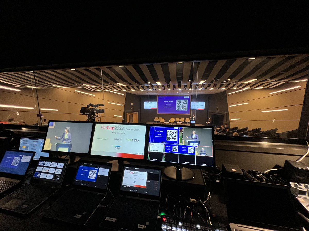Bionow's tweet photo. #BioCap2022 in production - hearing about the pipeline of business opportunities from our fantastic #Northern #Universities @LancasterUni @LivUni @durham_uni @sheffielduni @UoMNews https://t.co/d4wKgvSE6M