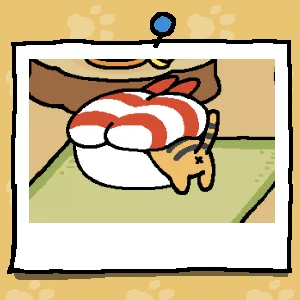 #ねこあつめ

寿司クッションの使い方はこうだったのか〜乗るだけかと思ってたのでまさか潜るとは思わずwww
かわいいw 