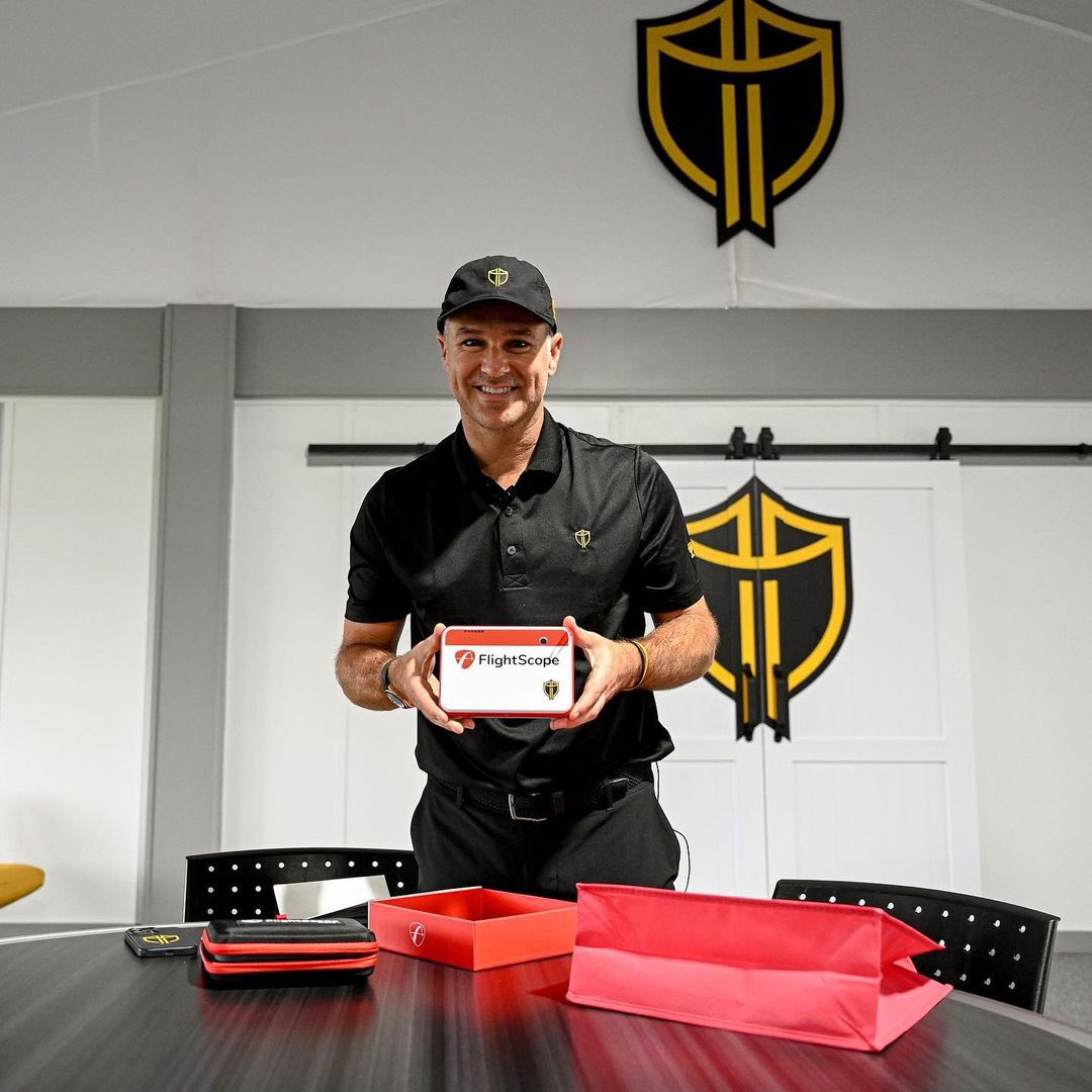 FlightScopeGolf's tweet photo. We are honored to provide @trevorimmelman and the International Team with a special performance data gift. Best of luck this week ⛳️
#IntlTeam #MevoPlus #PresidentsCup https://t.co/BrowQrQftR