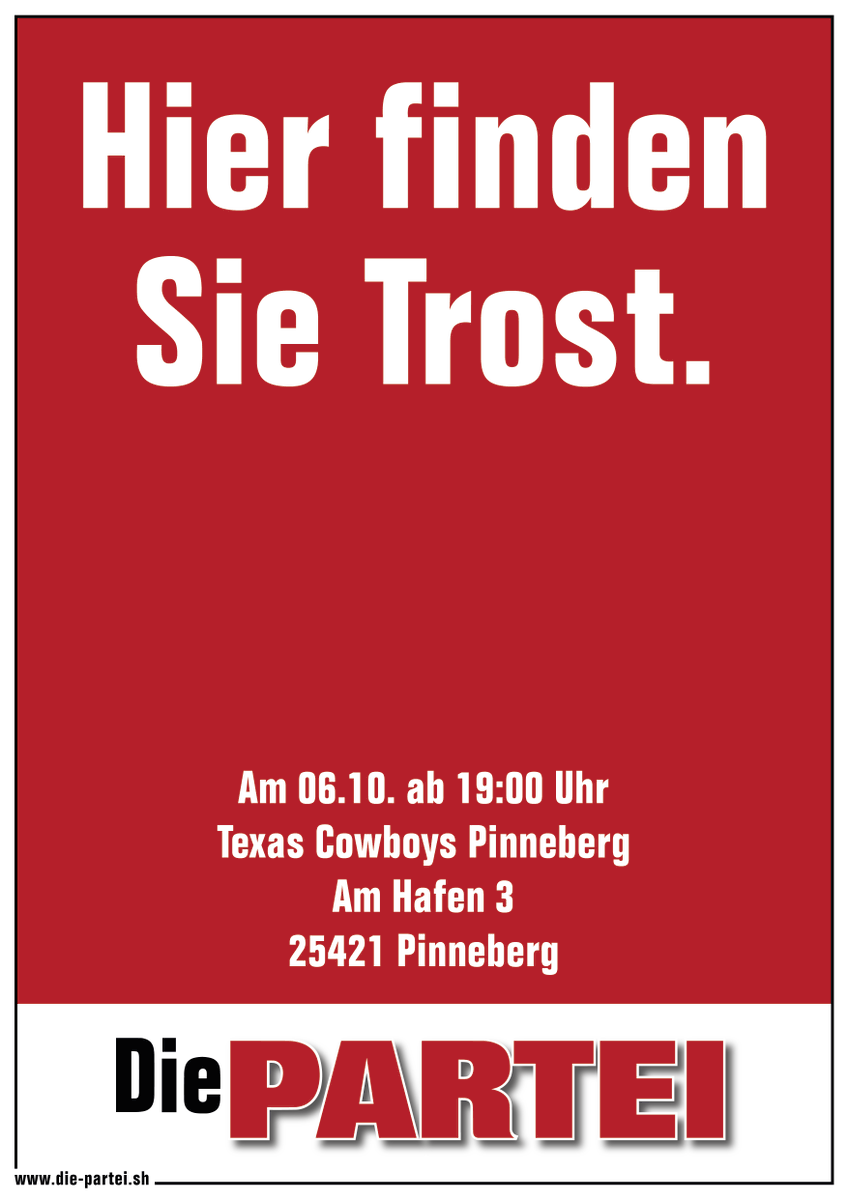 PARTEI_PI's tweet photo. Liebe GenossX, Freunde, Interessierte und Sympathisanten am 06.10.22 um 19 Uhr machen wir eine Mitgliederversammlung und anbei eine Lokalrunde im Texas Cowboys in Pinneberg.
Jede/r ist herzlich eingeladen. https://t.co/ymT21v9XhU