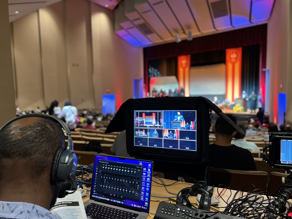 udc_edu's tweet photo. π₯Tune in live to the Fall 2022 Opening Convocation
π₯Theme: One UDC: Stepping Forward Together
Join the livestream here ππΎ https://t.co/LO1K6Jorvu
#UDC1851 #UDCFirebirds #DC #Hbcu #FallConvocation https://t.co/jhjla6MU5s