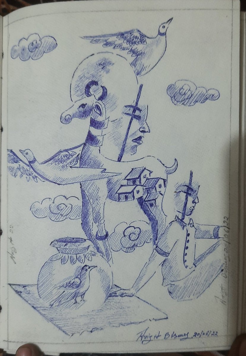 artist__abhi's tweet photo. My drawing book. #Artists #abhibiswas34 #avijit #painting #art #ArtistOnTwitter #Myartstyle #ArtificialIntelligence #creativeart #CreativeSociety #artmybook #artgallery #Artist #artwork #ArtistOnTwitter https://t.co/SiZYz2wGne
