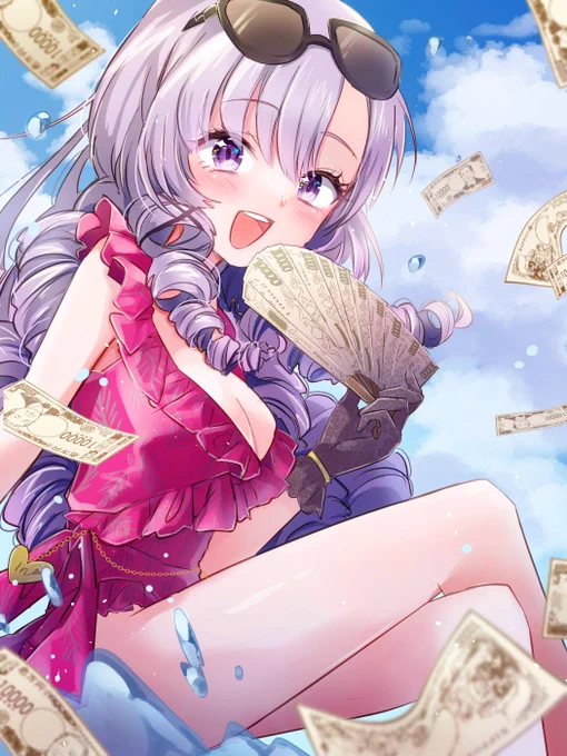 パンがなければケーキにフォアグラですわ〜〜〜〜!!!!!!!#サロメ百万展 