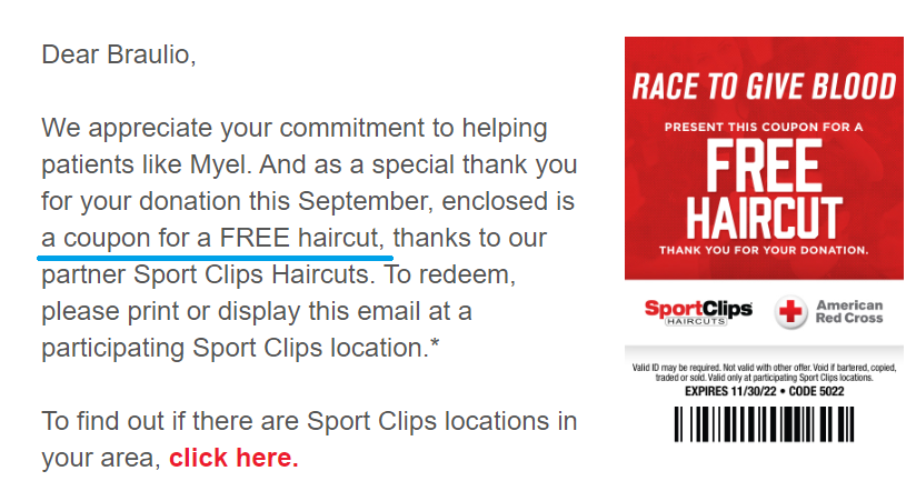 😅

Donate blood today even if you're bald!