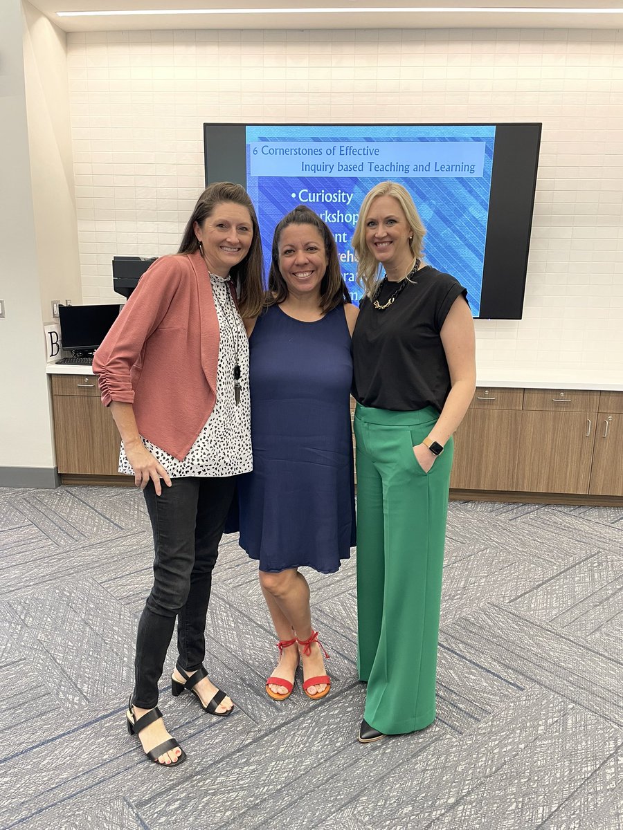 Love learning alongside these lifelong friends. @Stephharvey49 <a href="/ci_elem/">Frisco ISD Elementary Teaching and Learning</a> #FISDmadetoshine <a href="/Pettkeh/">Heather Pettke</a> <a href="/TechieCoach303/">Lisa Techie Coach M.Ed.</a>