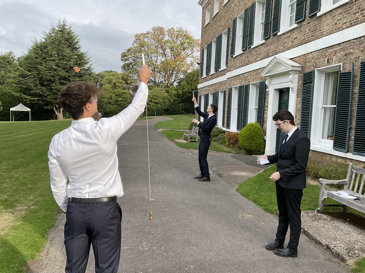 SECSciences's tweet photo. Today the A level Physicists were investigating circular motion by taking measurements from whirling bungs! #SECPhysics #SECSixth #SECSenior #practicalinvestigation https://t.co/ub5MtXTnK2