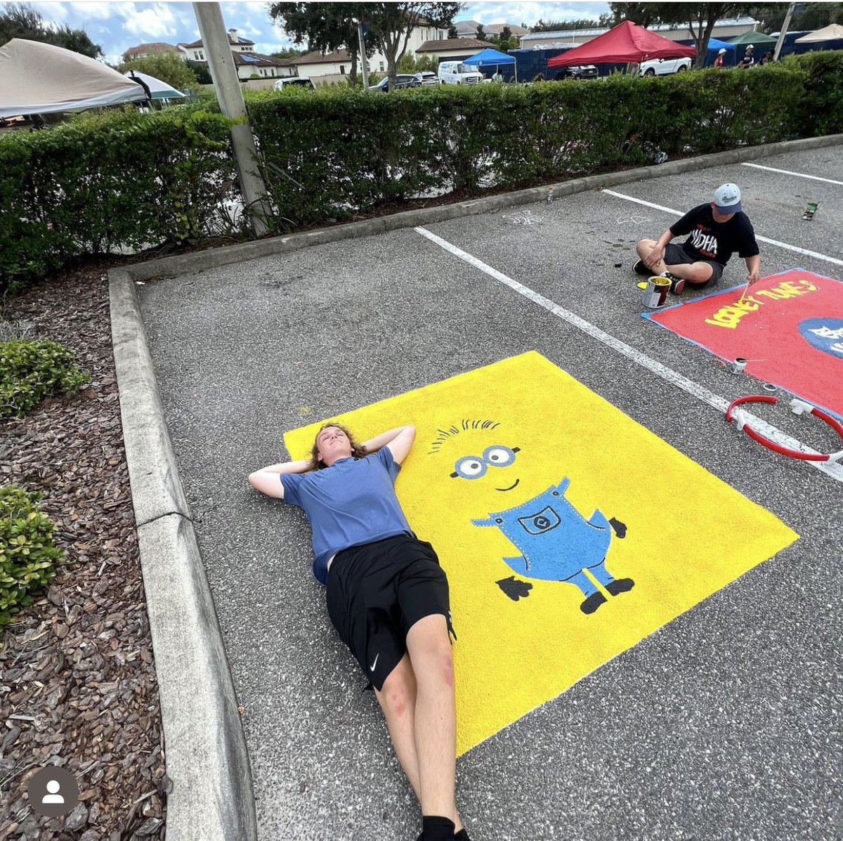 WPS_Lakers's tweet image. Senior Parking Paint Day! The newest tradition to WPS.