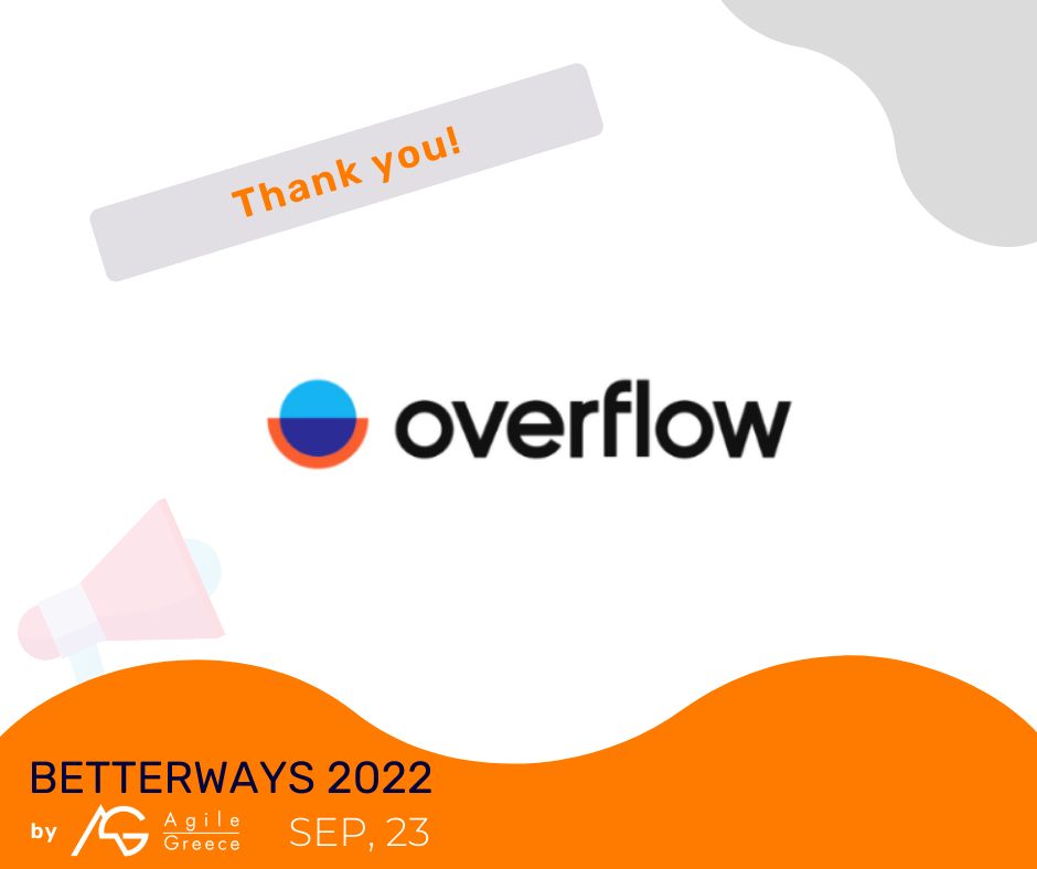 . <a href="/overflowapp/">Overflow</a> empowers individuals and teams to share their work with interactive user flow diagrams that tell a story.

Meet the team at their #betterways2022 booth to learn more! 👉 betterways.gr