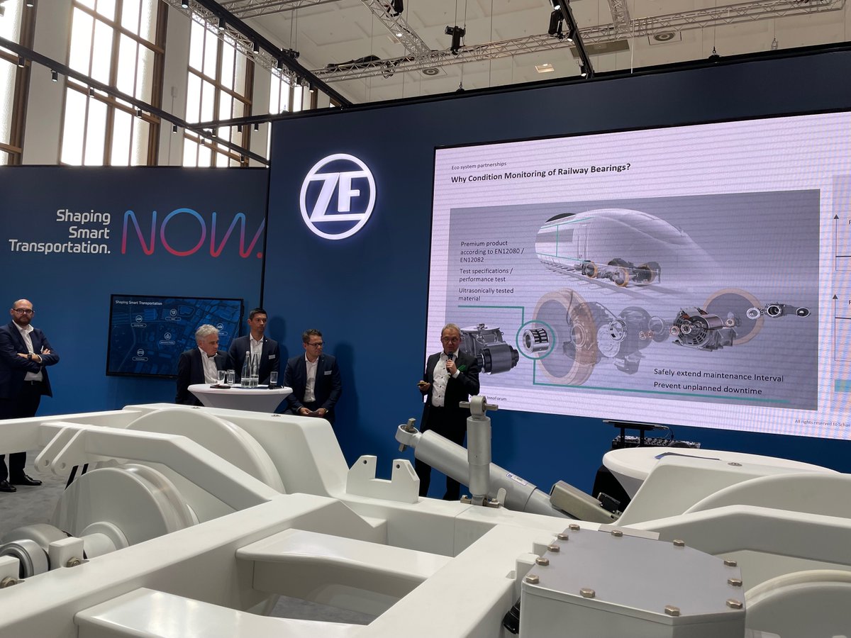ZF_Konzern's tweet photo. #ZF kooperiert mit #DBSystemtechnik und @SchaefflerDE im connet@rail Ecosystem. Durch die Bündelung von Kompetenzen schaffen die Partner ein echtes digitales Plus auf der Schiene.
Mehr: https://t.co/VZpzY9Muhc
#InnoTrans #ShapingSmartTransporation #ZFNow https://t.co/VQwqgJID0r